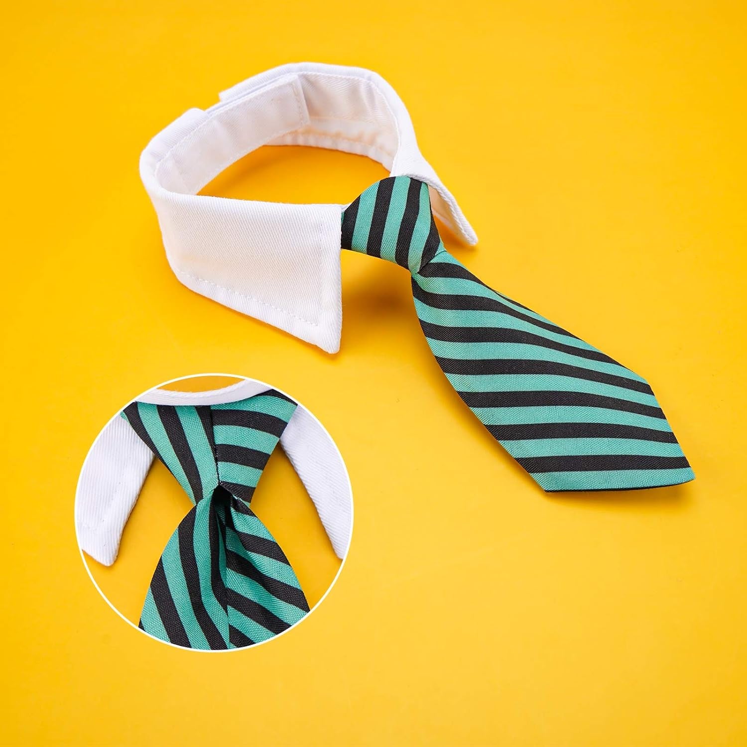 Cat Ties, 6PCS Pack Pet Tuxedo Costumes for Cats, Small Dogs, Puppy