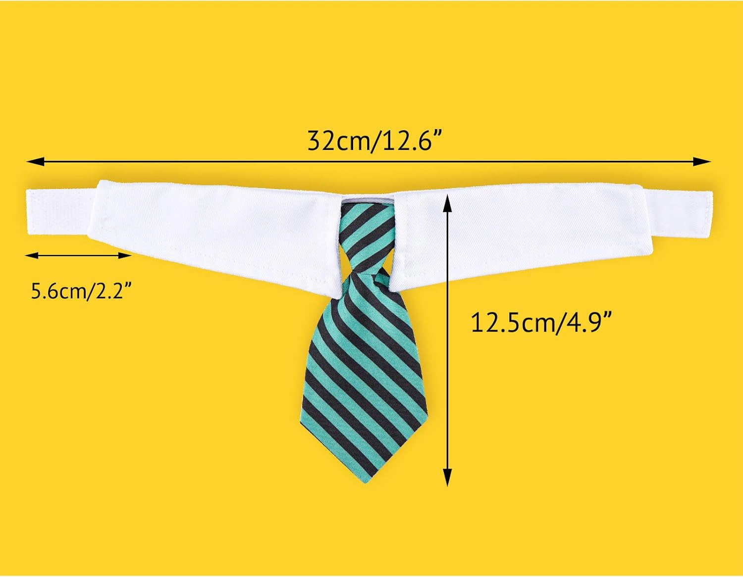 Cat Ties, 6PCS Pack Pet Tuxedo Costumes for Cats, Small Dogs, Puppy
