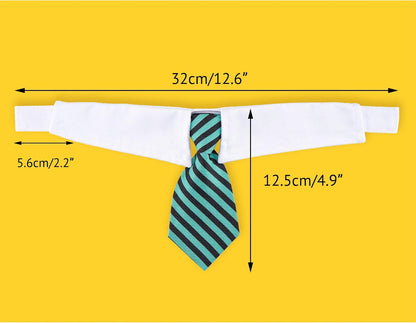 Cat Ties, 6PCS Pack Pet Tuxedo Costumes for Cats, Small Dogs, Puppy