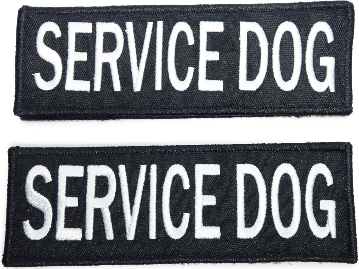 Service Dog Patches for Harness | Velcro Patches for Dog Harness or Vest | Do Not Pet Patch, Dog in Training, Service Dog, Emotional Support | Removable Hook and Loop Embroidered Patches