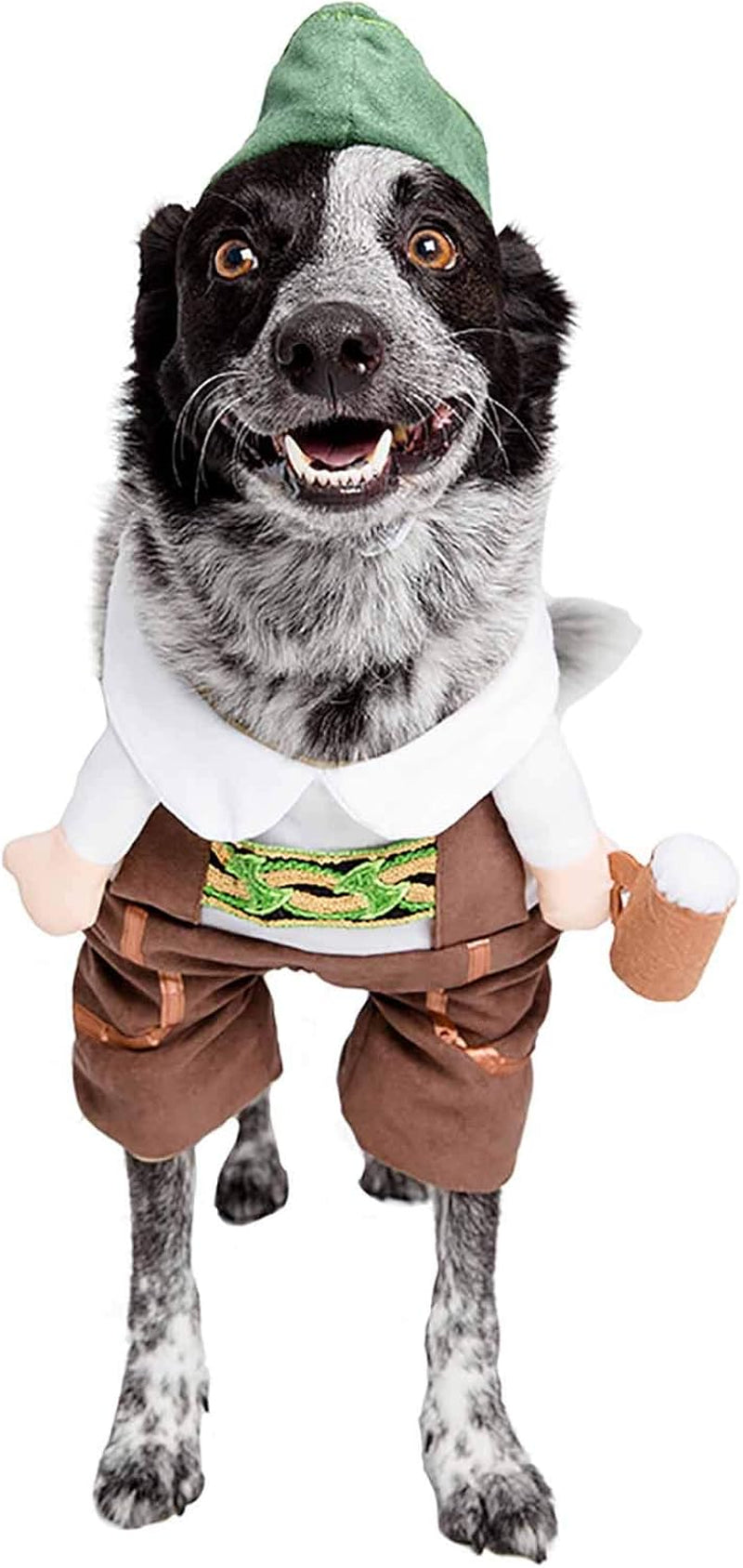 X-Large German Oktoberfest Dog Costume - Barktoberfest Halloween Dog Costume - Perfect for Christmas Holiday, Parties, Photoshoots, Gifts for Dog Lovers