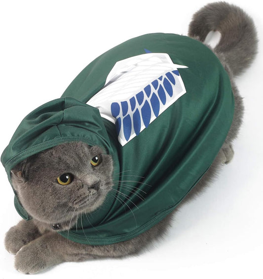 Cat Halloween Costume Funny Puppy Clothing Kitten Cosplay Pet Clothes Small Dog Outfits (Small)